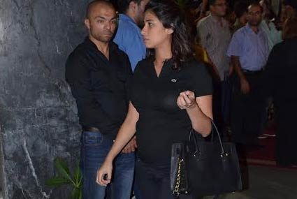 روبي في عزاء سامي العدل