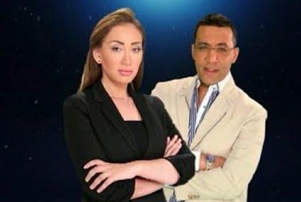 ريهام سعيد وخالد صلاح