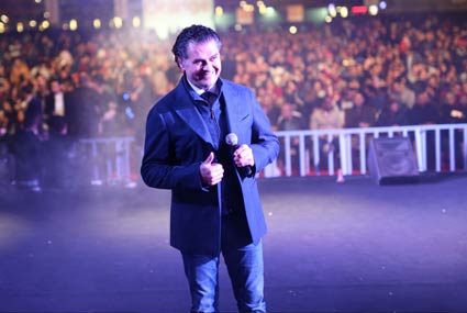 راغب علامة فى الحفل