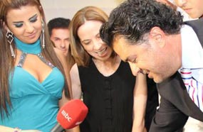 راغب علامة في احتفاله بعيد ميلاده بكواليس &quot;Arab Idol&quot;