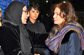 يسرا في العزاء