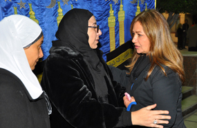 ليلى علوي في مقدمة الحاضرين