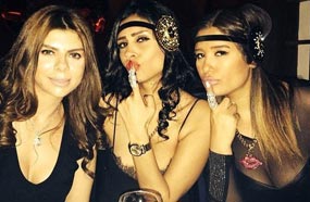 أميرة فتحي حرصت على الاحتفال بعيد ميلاد ساندي