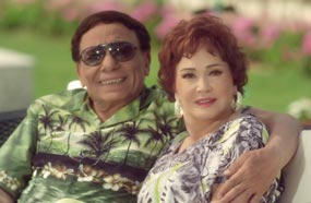 عادل إمام مع لبلبة