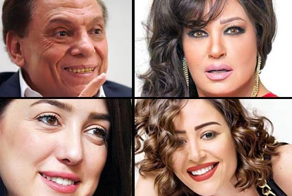 فيفي عبده، عادل إمام، منة شلبي، كندة علوش