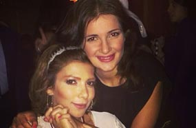 أصالة مع ابنتها شام