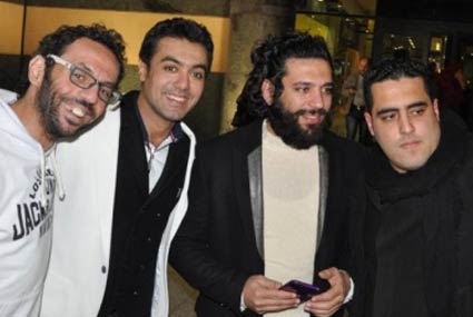 الفنان حسن الرداد حضر العرض الخاص