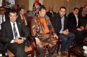 شعبان عبد الرحيم في مؤتمر جبهة &quot;مؤيدو السيسي&quot;