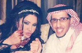 الشاب السعودي مع محبوبته أحلام