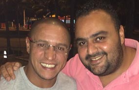 شيكو مع  روبرتو كارلوس