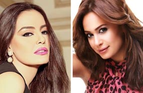 غزا متبادل بين شريهان و&quot;الفارسة&quot; هند صبري