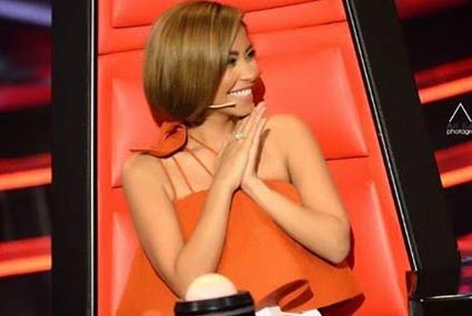 شيرين  عبد الوهاب في أولى حلقات The Voice