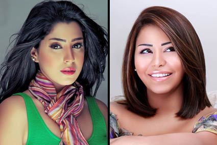 شيرين عبد الوهاب وأيتن عامر