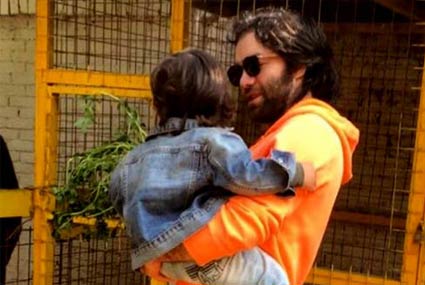 شريف رمزي‎ وابنه رمزي.