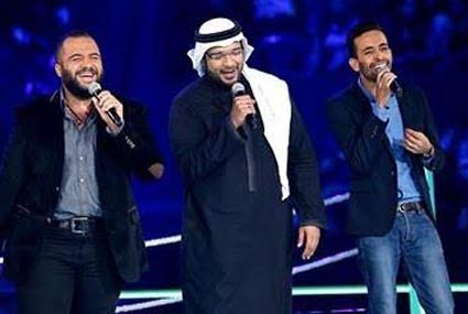 محمود عبادة وعبد المجيد إبراهيم وعلي الألفي