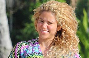 شاكيرا تلعب &quot;كرة سلة&quot;