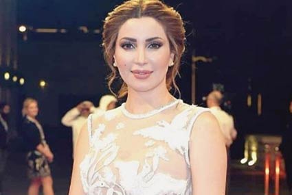 إطلالة نسرين طافش في ختام مهرجان دبي السينمائي