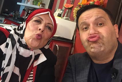 راوية سعيد مع  إدوارد‎