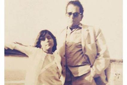 سميرة سعيد بصحبة والدها