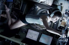 ساندرا بولوك في لقطة من &quot;Gravity &quot;