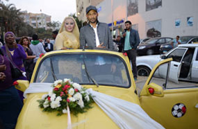 شاندو يحتفل بعقد قرانه