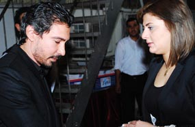 شذى تقدم التعازي في والد بركات