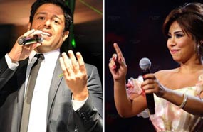 حماقي وشيرين يدعمان مصر بالتبرع بأجر حفلاتهم بالخارج