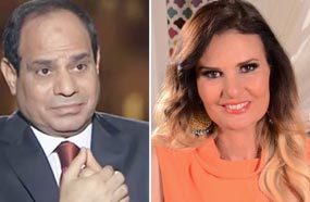 يسرا وعبد الفتاح السيسي