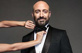 هاليت أرجنتش بعد فوزه بلقب &quot;رجل 2014&quot;