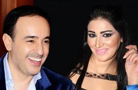 صابر وخطيبته إخلاص