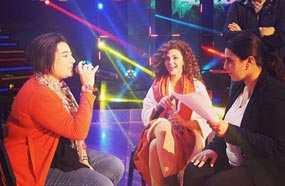 ميريام فارس في بروفاتها لـ &quot;ستار أكاديمي&quot;