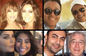 شهد الأسبوع الأول من مارس الكثير اللقطات اللطيفة التي استعرضها الفنانون منها محمد كريم مع الممثل العالمي روبرت دي نيرو، والمطربة شيرين مع نظيرتها الإماراتية أحلام، وأحمد فهمي بجانب محمد هنيدي، وكلب أحمد السعدني كندة علوش في أسوان مع الأطفال، وغيرها من الصور المبهجة.