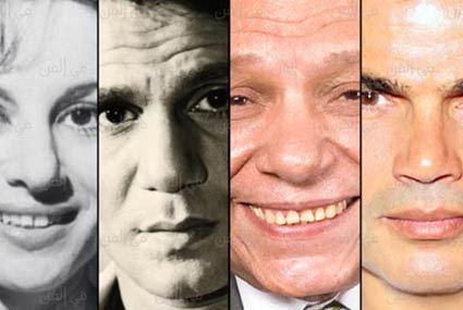 فاتن والعندليب والزعيم ودياب ورمضان.. أذكى نجوم الفن في مصر!