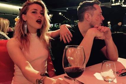 آمبر هيرد وإيلون ماسك