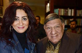 وفاء عامر مع مفيد فوزي