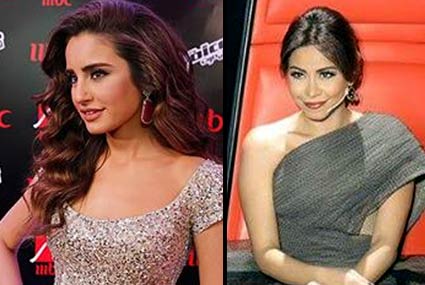 شيرين وإيميه صياح