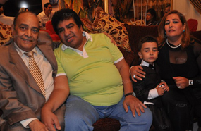 عدوية ووالد تامر وأخيه ووالدته