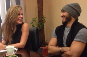 تامر حسني مع نيكول سابا