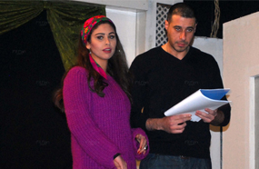 أحمد السعدني ومي سليم يقرأن النص