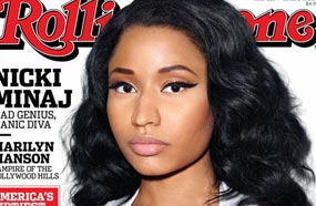 نيكي ميناج على غلاف مجلة &quot;رولينج ستون&quot;
