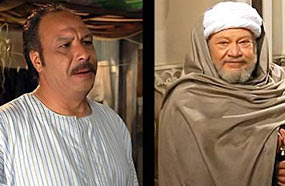 الصعيديان يحيي الفخراني وخالد صالح