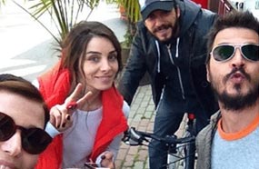 أبطال مسلسل &quot;حريم السلطان&quot; يجتمعون بعيدا عن إطار العمل