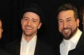 أعضاء فريق &quot;N Sync &quot; في حفل الزفاف