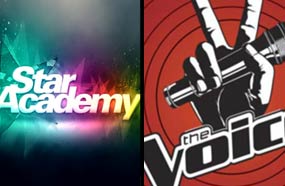 شعار برنامجي The Voice و Star Academy