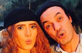 زينة مع علاء مرسي في كواليس &quot;الوسواس&quot;