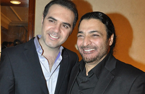 صداقة حميد الشاعري ووائل جسار في ليلة رأس السنة