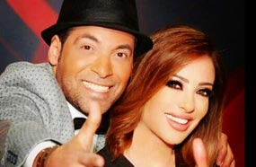 وفاء الكيلاني مع سعد الصغير