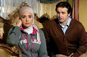 صابرين في مشهد من المسلسل