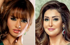 غادة عبد الرازق وزينة