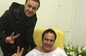 الرباعي في زيارة الحلاني بمستشفى &quot;رزق&quot;